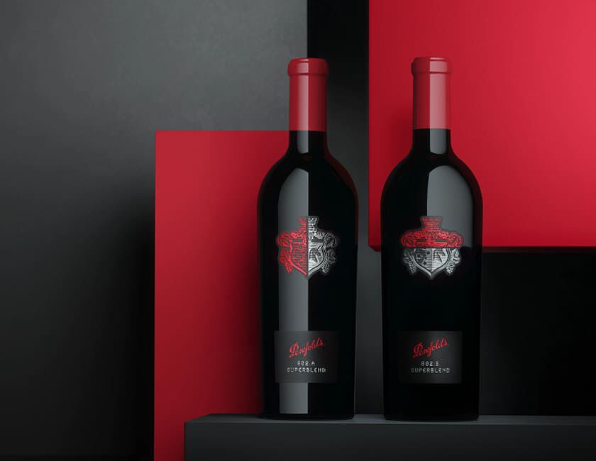 Penfolds Superblend 802.A and Superblend 802.B