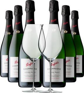 Champagne Cuvée Brut NV Case and RIEDEL Glasses Offer
